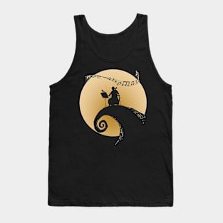 Gothic Spooky Cool Halloween TV Series Mashup Gift Tank Top